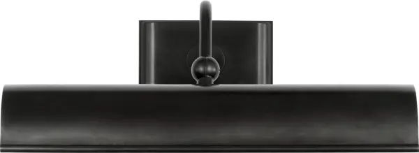 The Hessen 12" Picture Light combines traditional bronze styling with focused illumination, perfect for highlighting artwork, mirrors, or architectural details in residential and hospitality settings. - alternate view