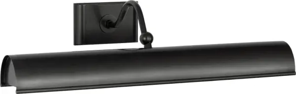 The Hessen 18" Picture Light combines traditional bronze styling with focused illumination, perfect for highlighting artwork, mirrors, or architectural details in residential and hospitality settings.