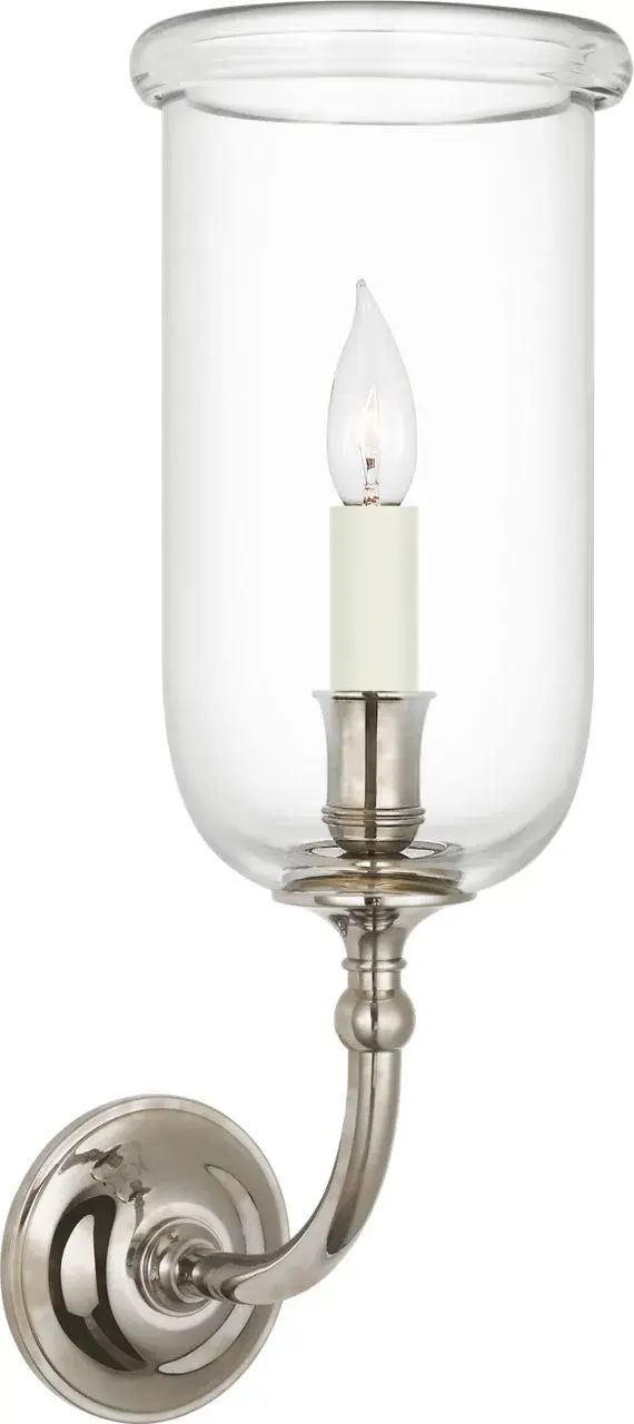 Embers 20" Single Hurricane Sconce - Image 1