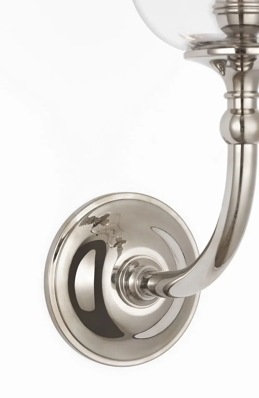 Embers 20" Single Hurricane Sconce - Image 4