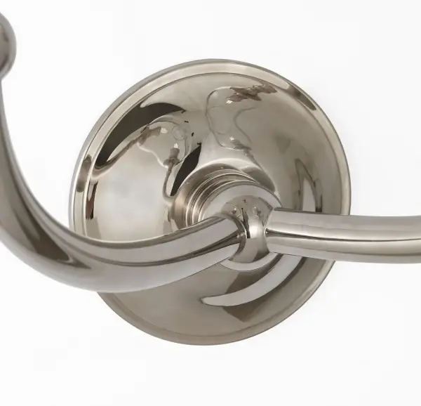 Embers 20" Double Hurricane Sconce in Butler's Silver - Image 3