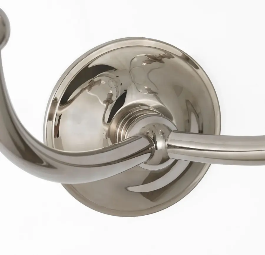 Embers 20" Double Hurricane Sconce in Butler's Silver - Image 3