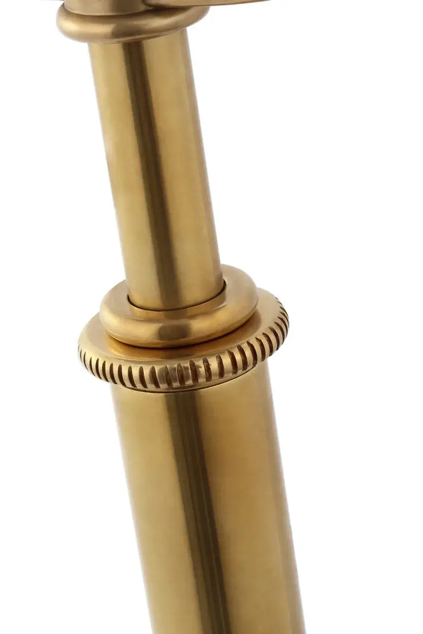 Carthage Cordless Desk Lamp in Natural Brass - Image 6