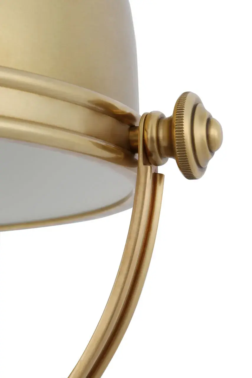 Carthage Cordless Desk Lamp in Natural Brass - Image 7
