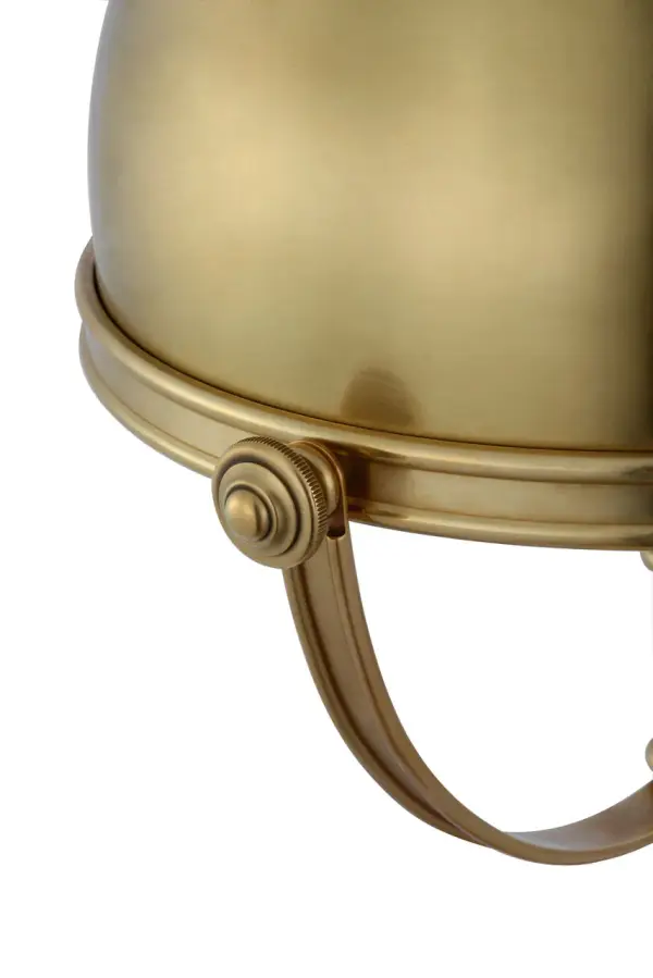 Carthage Cordless Desk Lamp in Natural Brass - Image 8
