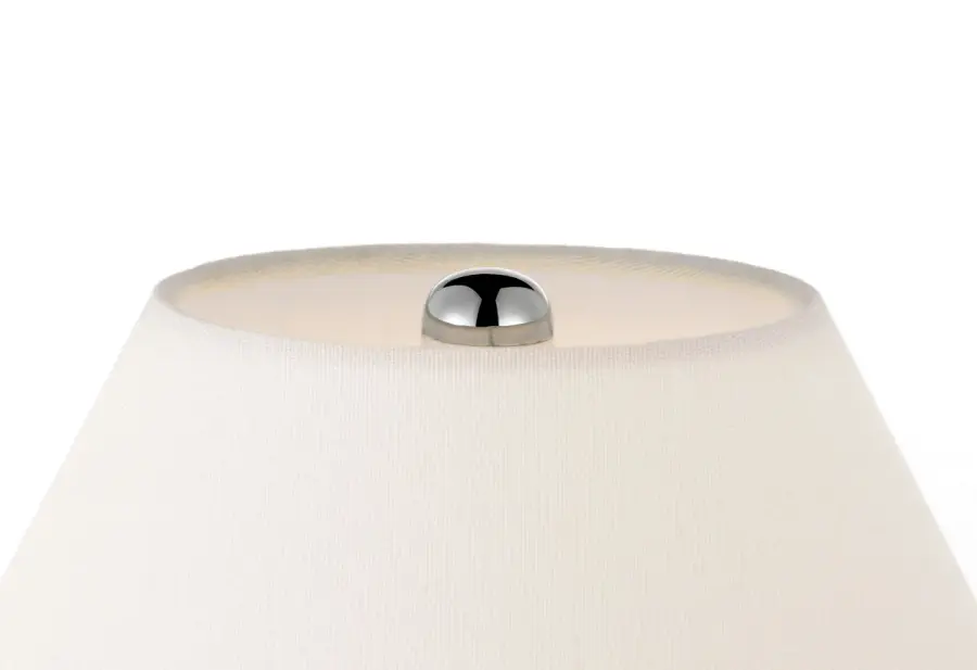 Elegant Transitional Table Lamp with Classic Linen Shade - Image 4