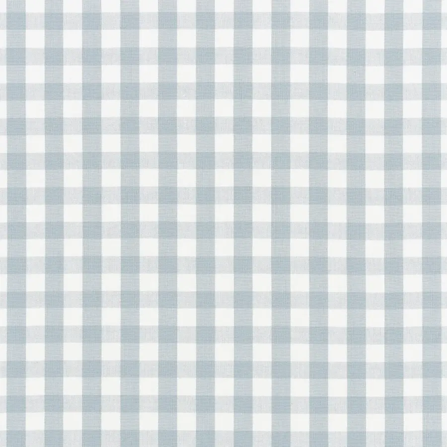 Schumacher 5" Sky Elton Check Soft Empire Shade - Image 2