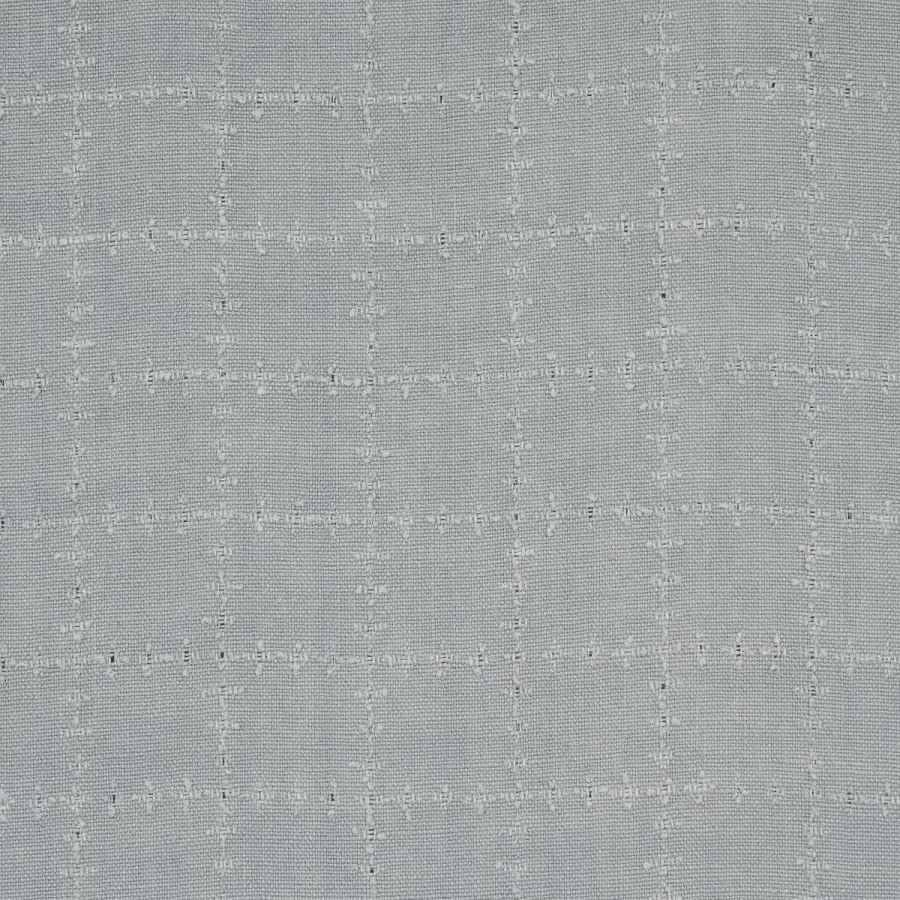 Schumacher 5" Sky Elin Check Empire Shade - Image 2