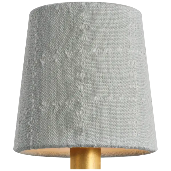 Schumacher 5" Sky Elin Check Empire Shade - Image 3