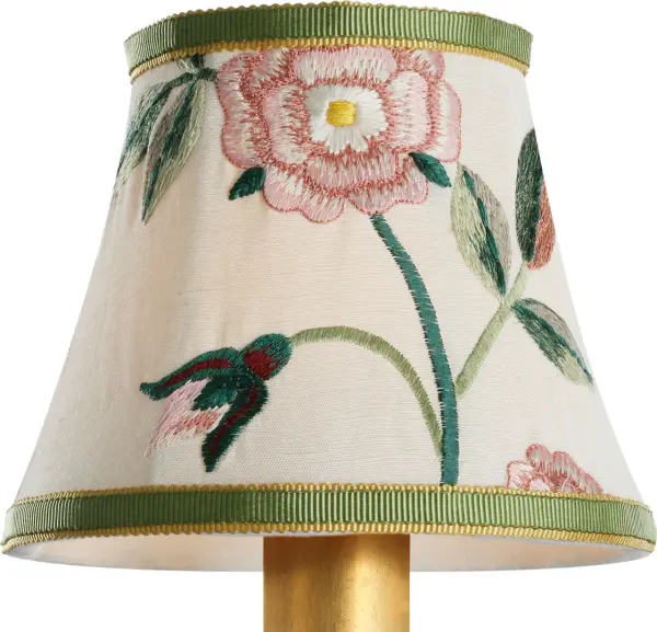 Schumacher 5" Royal Silk Bell Empire Shade - Image 3