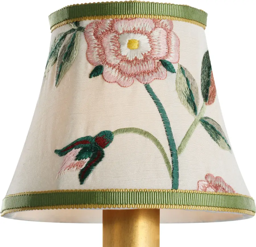 Schumacher 5" Royal Silk Bell Empire Shade - Image 3