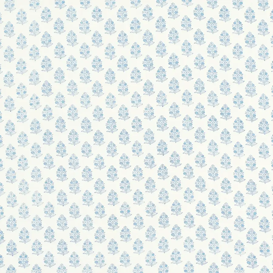 Schumacher 5" Blue Aditi Soft Empire Shade - Image 2