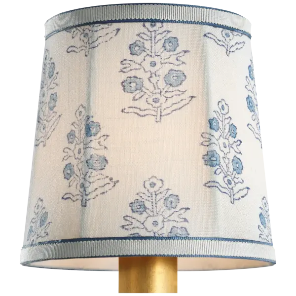 Schumacher 5" Blue Aditi Soft Empire Shade - Image 3