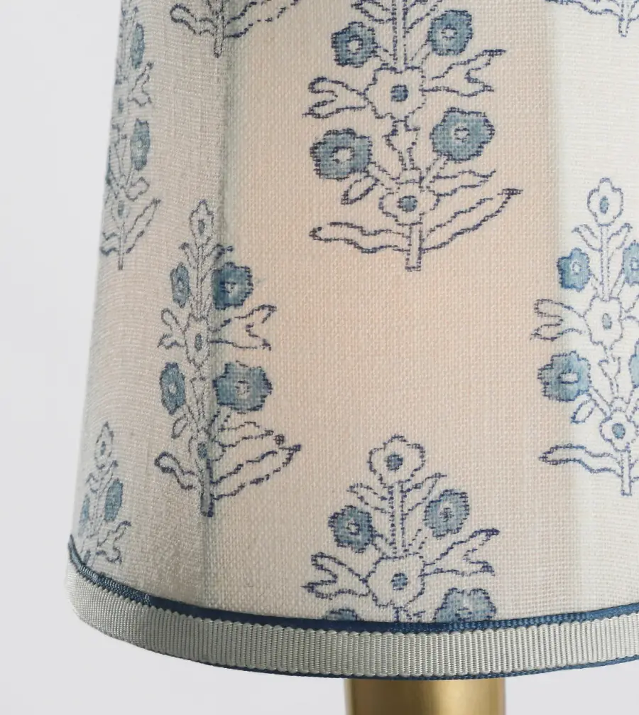 Schumacher 5" Blue Aditi Soft Empire Shade - Image 6