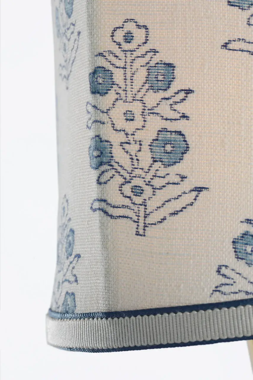 Schumacher 5" Blue Aditi Soft Empire Shade - Image 7