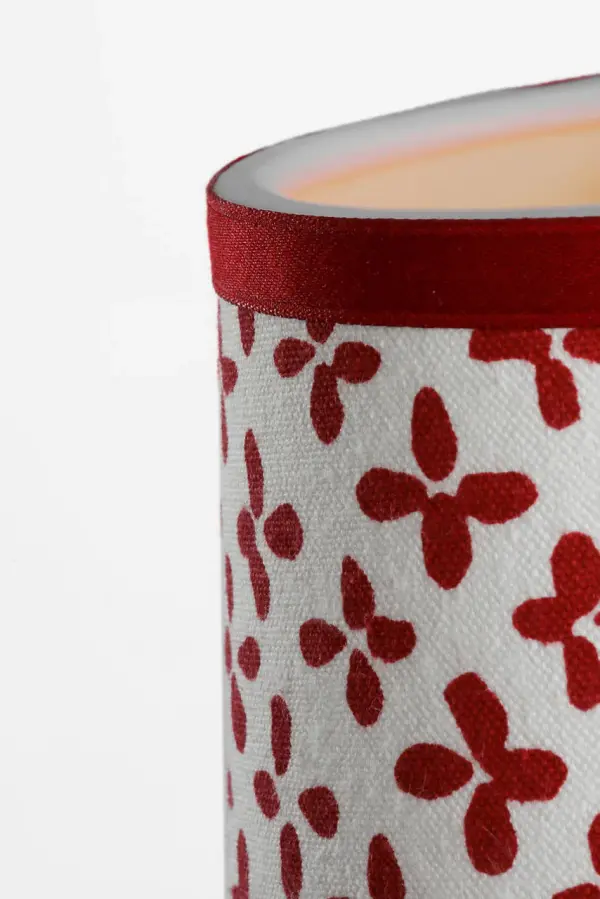 Schumacher 5" Red Emerson Empire Shade - Image 3