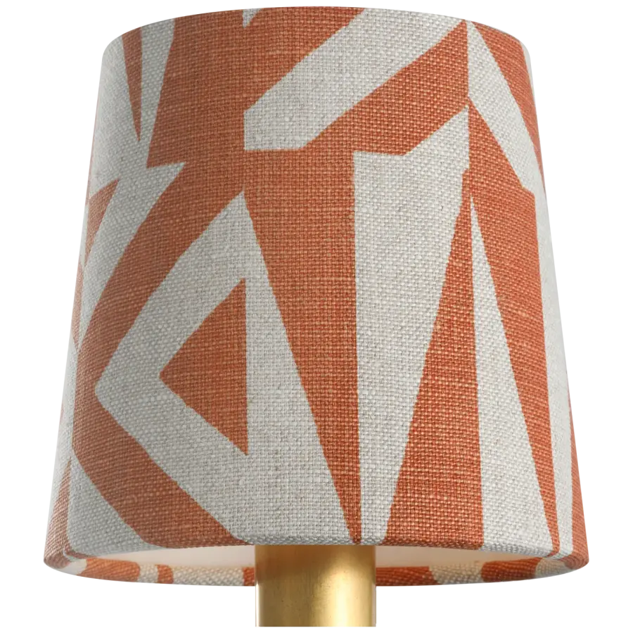 Schumacher 5" Brick Amero Empire Shade - Image 1
