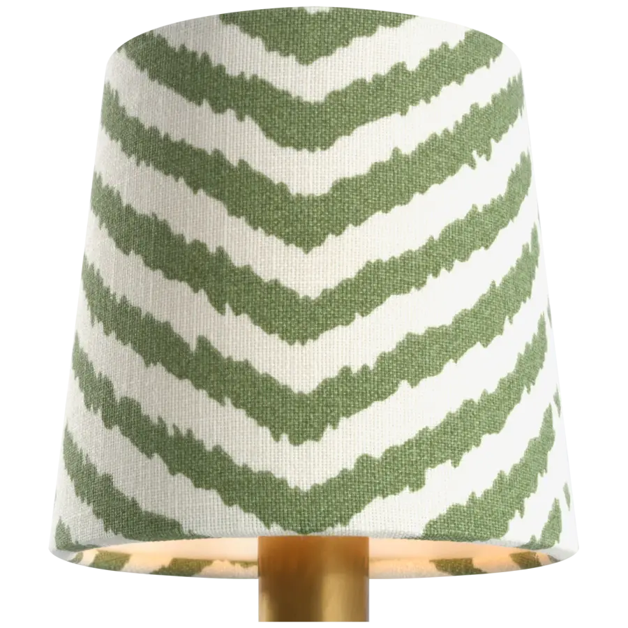 Schumacher 5" Verde La Jolla Empire Shade - Image 1