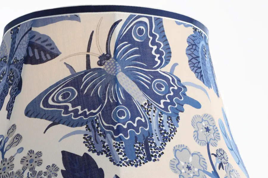 Schumacher 20" Marine Exotic Butterfly Soft Empire Shade - Image 2