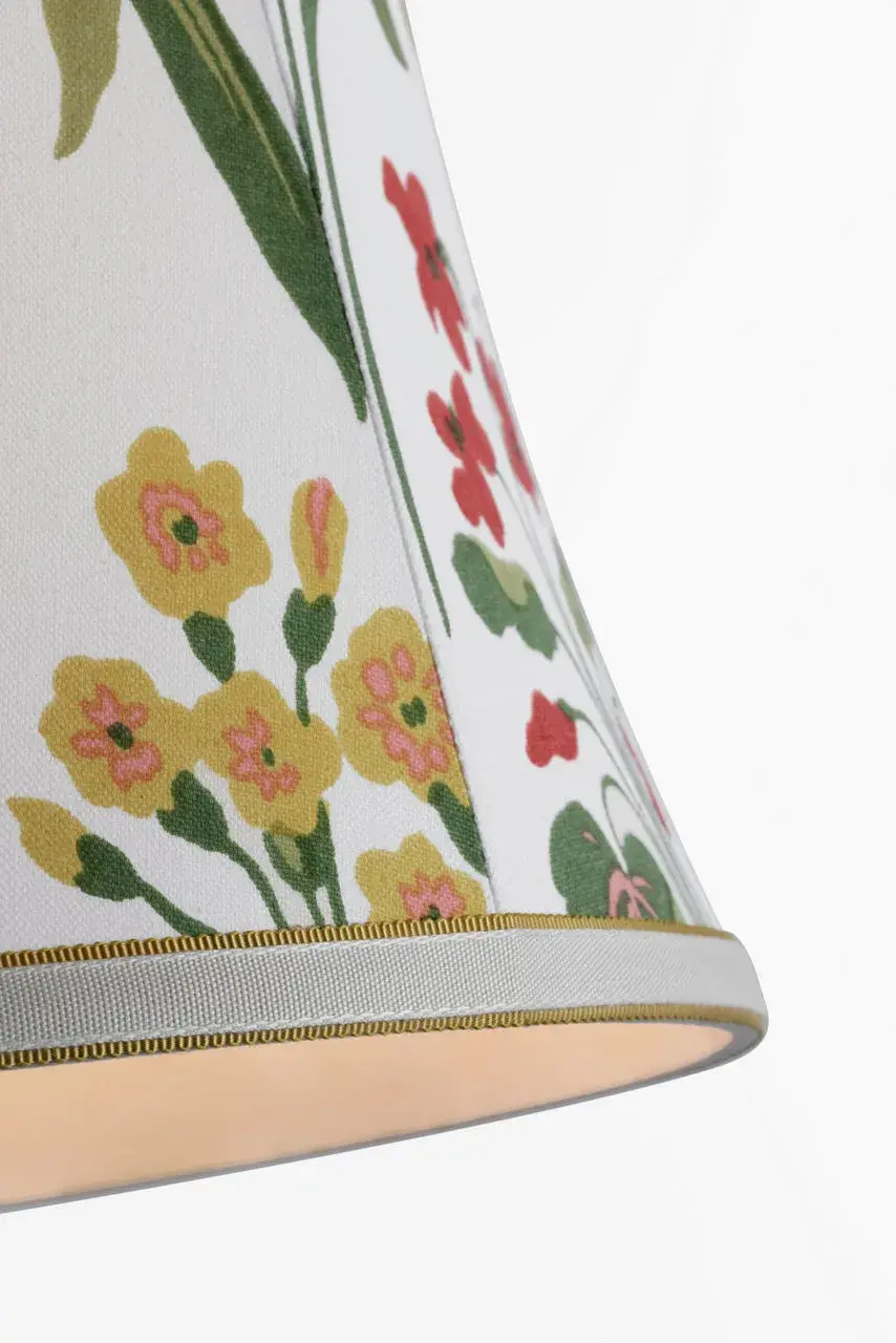 Schumacher 12" Pink Carly Soft Empire Shade - Image 4