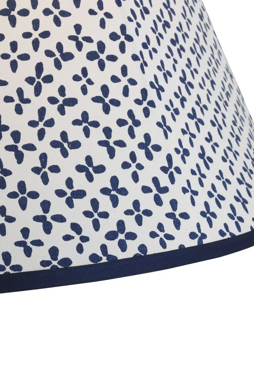 Schumacher 20" Blue Emerson Soft Empire Shade - Image 2