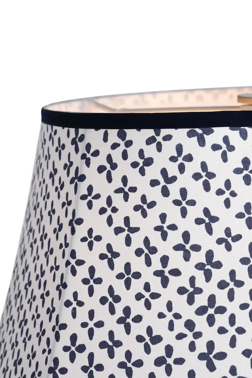 Schumacher 20" Blue Emerson Soft Empire Shade - Image 4
