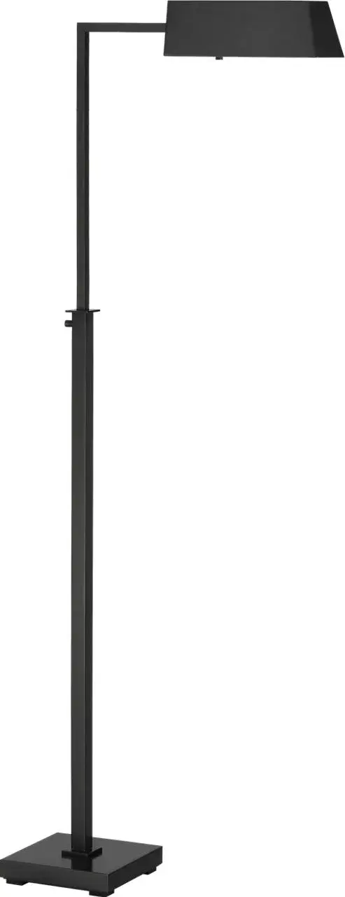 Adley Adjustable Pharmacy Floor Lamp in Bronze - Image 1