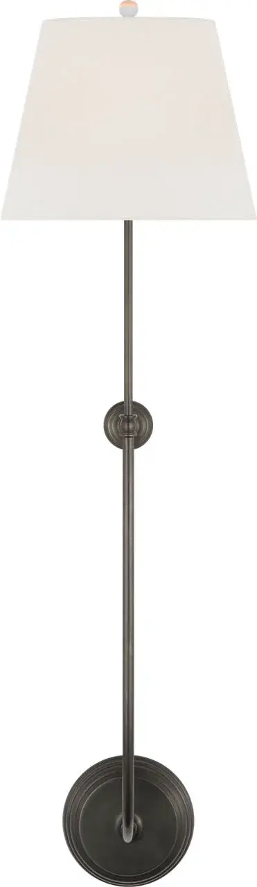 Dramatic 39" Statement Sconce Elevates Any Space with Timeless Bronze Finish - Image 2