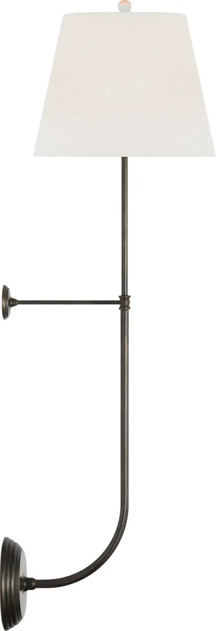 Dramatic 39" Statement Sconce Elevates Any Space with Timeless Bronze Finish - Image 4