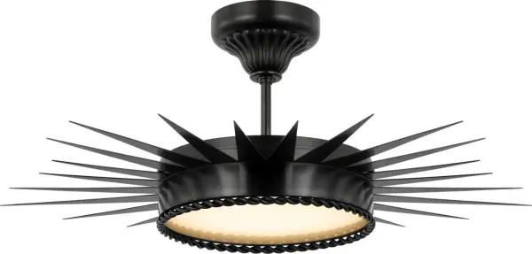 The Soleil semi-flush mount combines classic bronze metalwork with white glass diffusers to create a refined lighting solution. At 28" wide, this substantial fixture provides excellent ambient lighting for larger spaces.