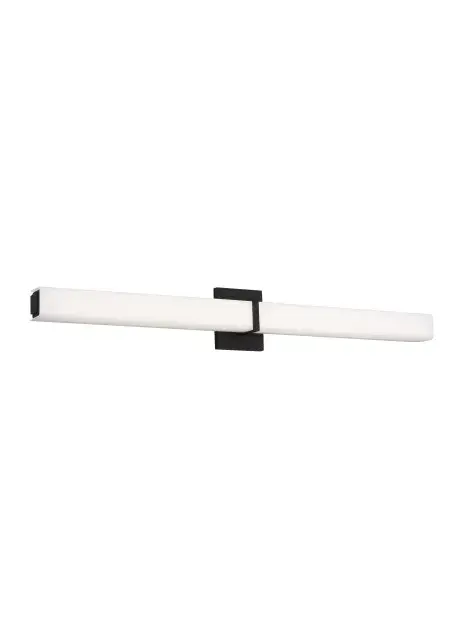 Milan LED Bath Vanity in Nightshade Black
