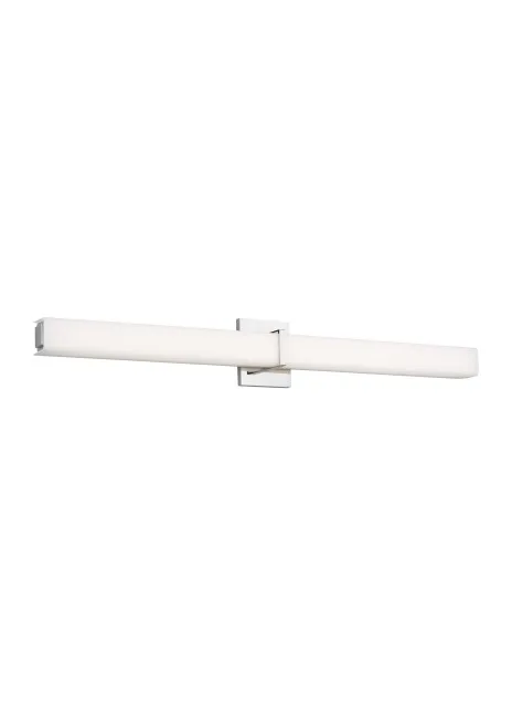 Milan LED Bath Vanity Light in Satin Nickel