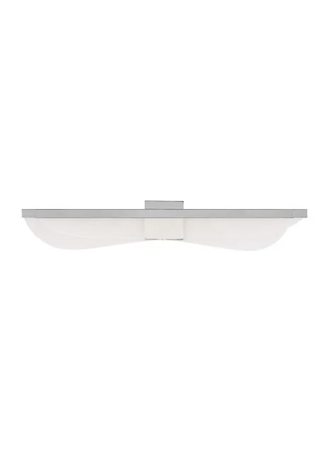 Nyra 36" LED Bath Vanity Light in Polished Nickel