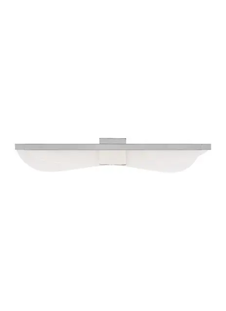 Nyra 36" LED Bath Vanity Light in Polished Nickel