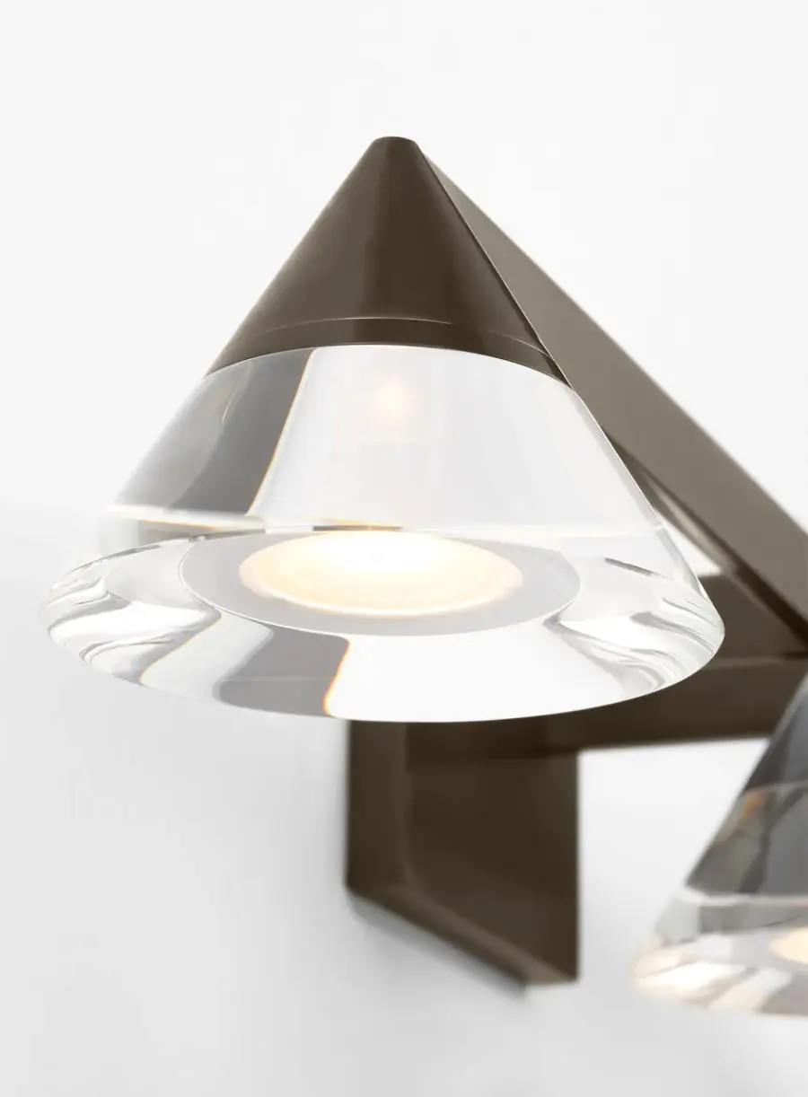 Industrial-Inspired Vanity Light with Crystal Elegance - Image 2