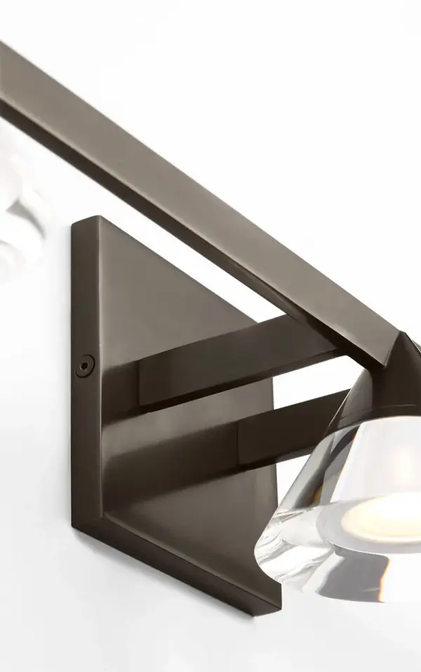 Industrial-Inspired Vanity Light with Crystal Elegance - Image 3