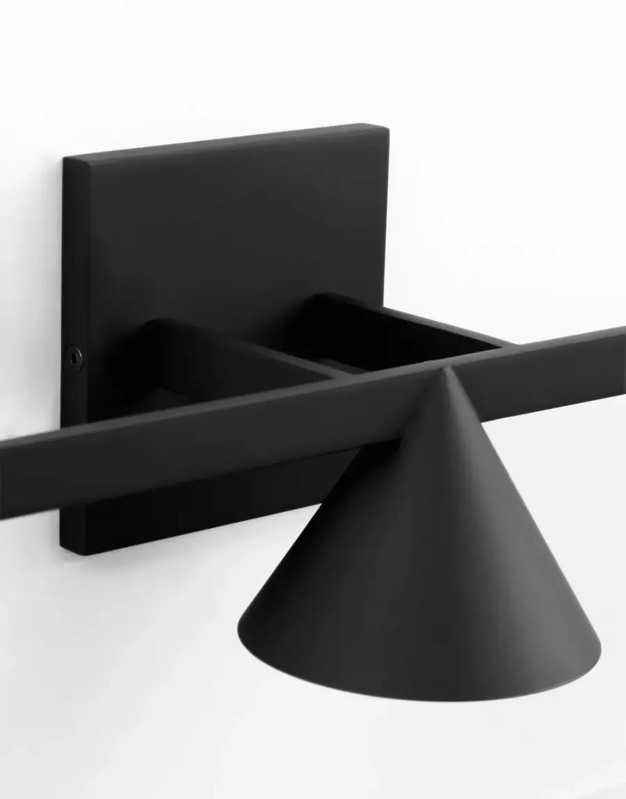 Architectural Vanity Light with Industrial Symmetry - Image 2