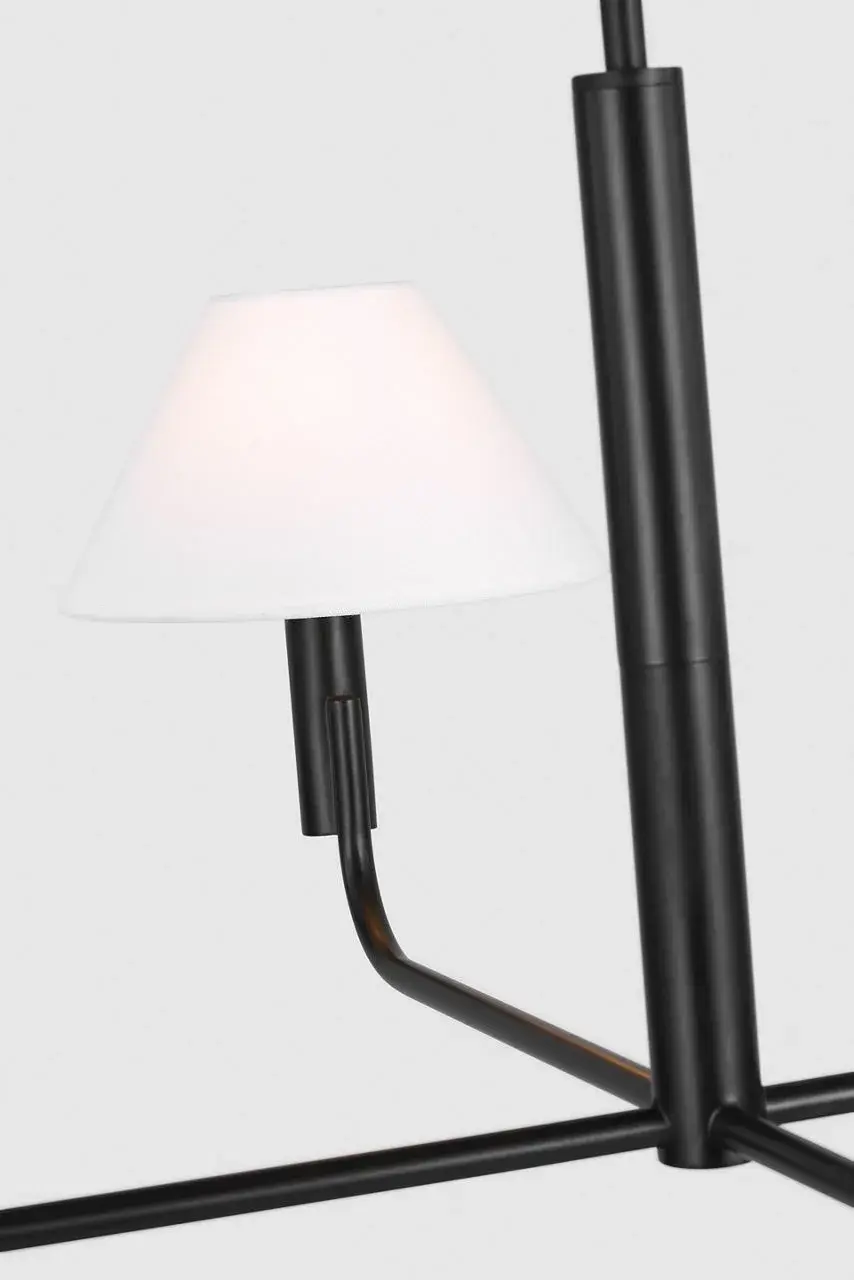 Colfax Medium Chandelier in Aged Iron - Image 6