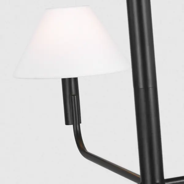 Colfax Medium Chandelier in Aged Iron - Image 9