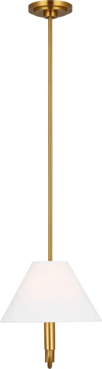 Colfax Medium Linear Chandelier in Burnished Brass - Image 2