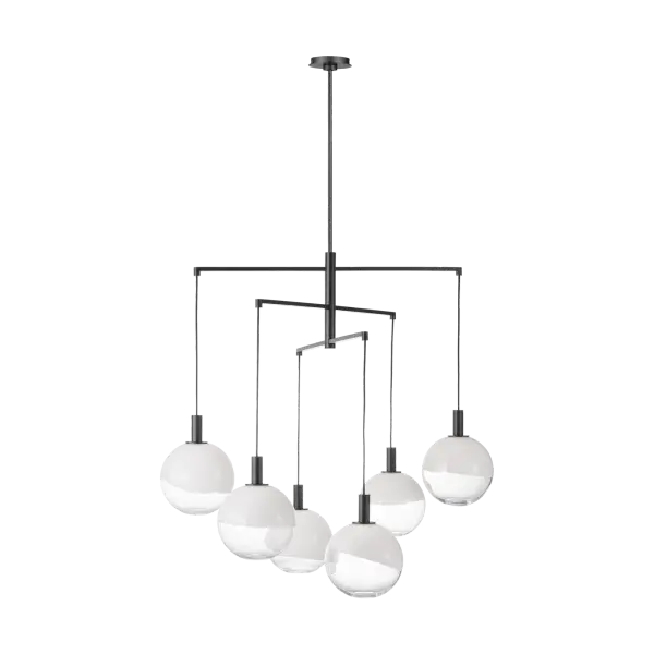 Torian Extra Large Chandelier in Aged Iron - Image 1