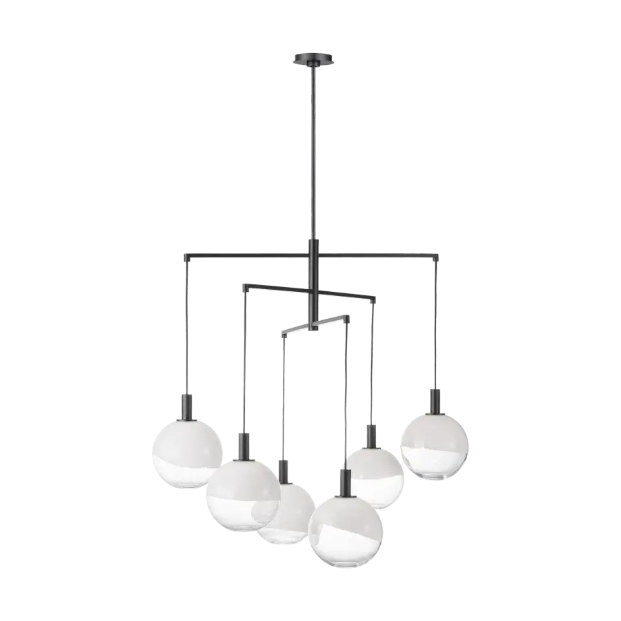 Torian Extra Large Chandelier in Aged Iron - Image 1