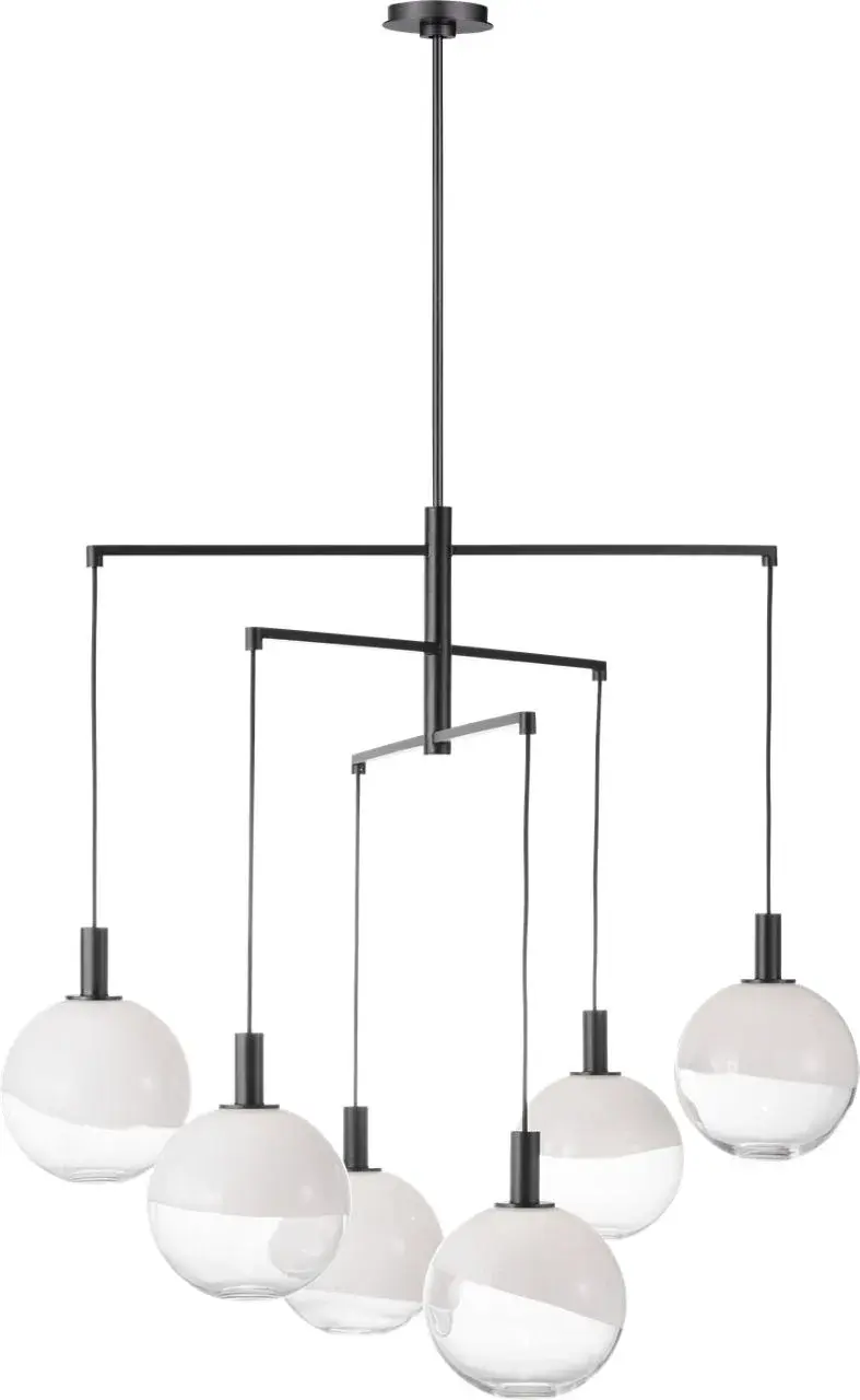 Torian Extra Large Chandelier in Aged Iron - Image 2
