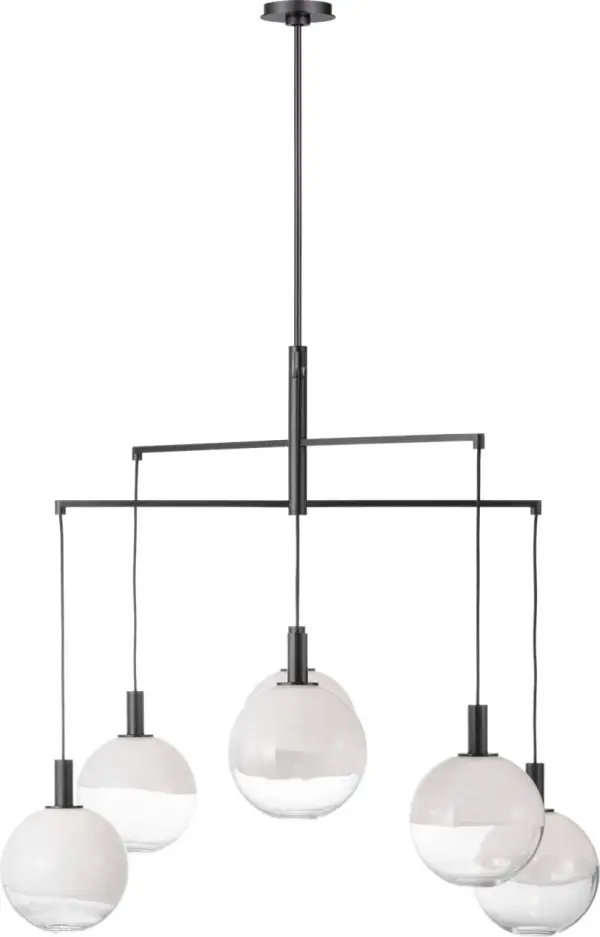 Torian Extra Large Chandelier in Aged Iron - Image 3