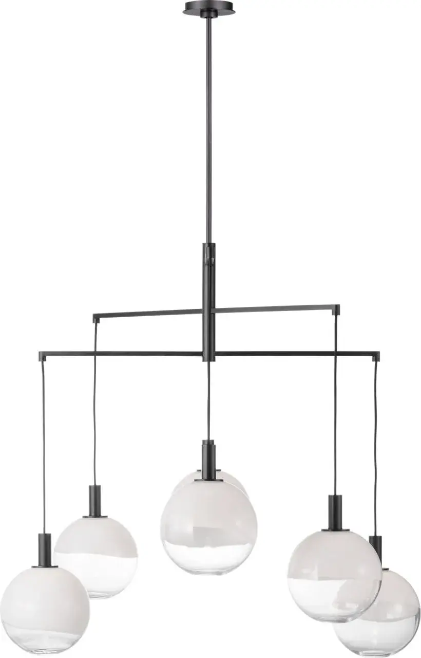 Torian Extra Large Chandelier in Aged Iron - Image 3