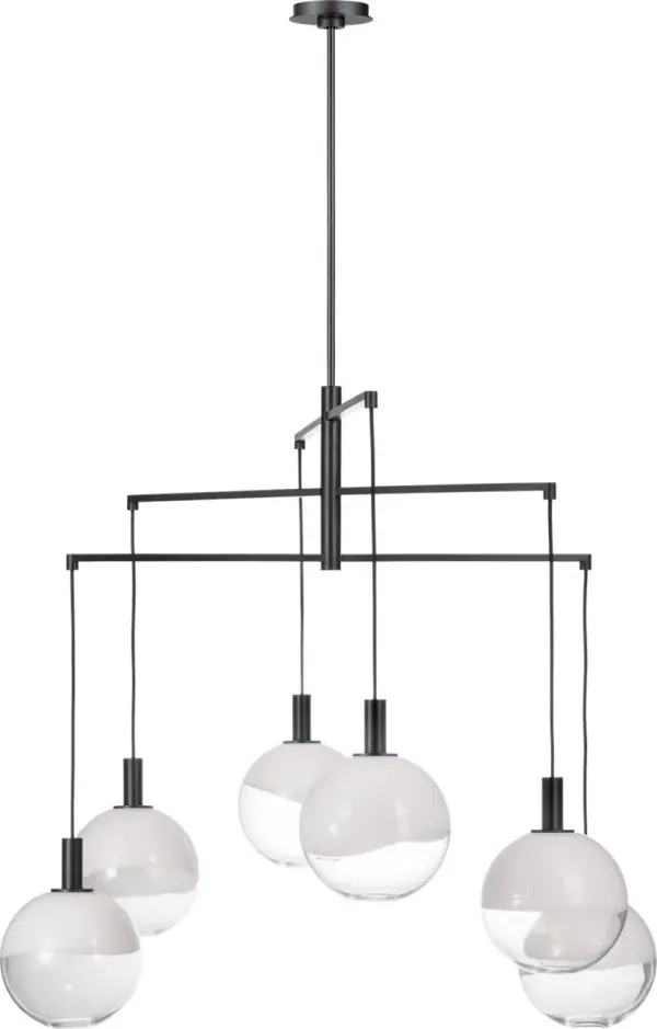 Torian Extra Large Chandelier in Aged Iron - Image 4