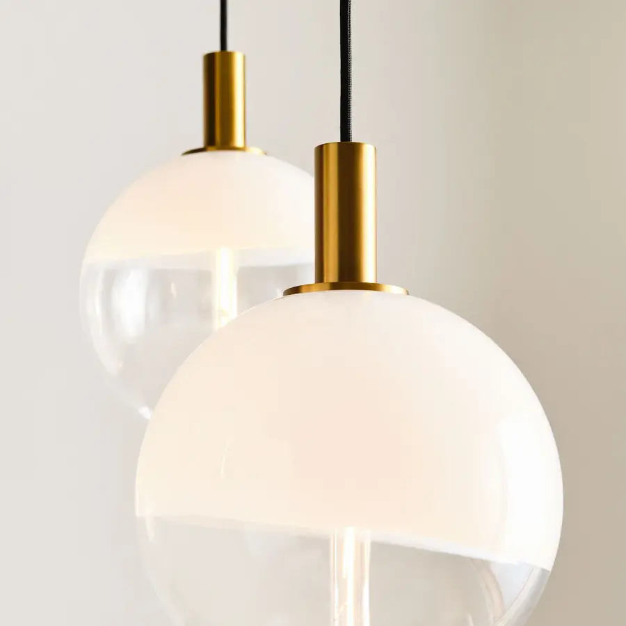 Torian Extra Large Chandelier in Burnished Brass - Image 11