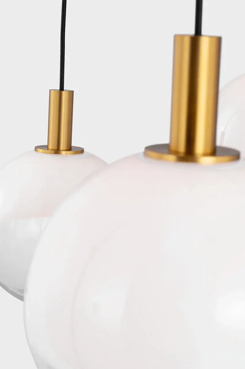 Torian Extra Large Chandelier in Burnished Brass - Image 5