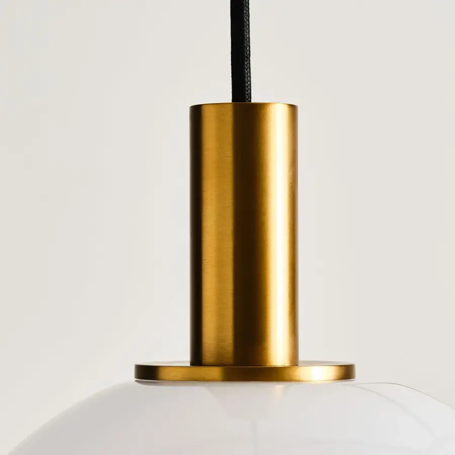 Torian Extra Large Chandelier in Burnished Brass - Image 8