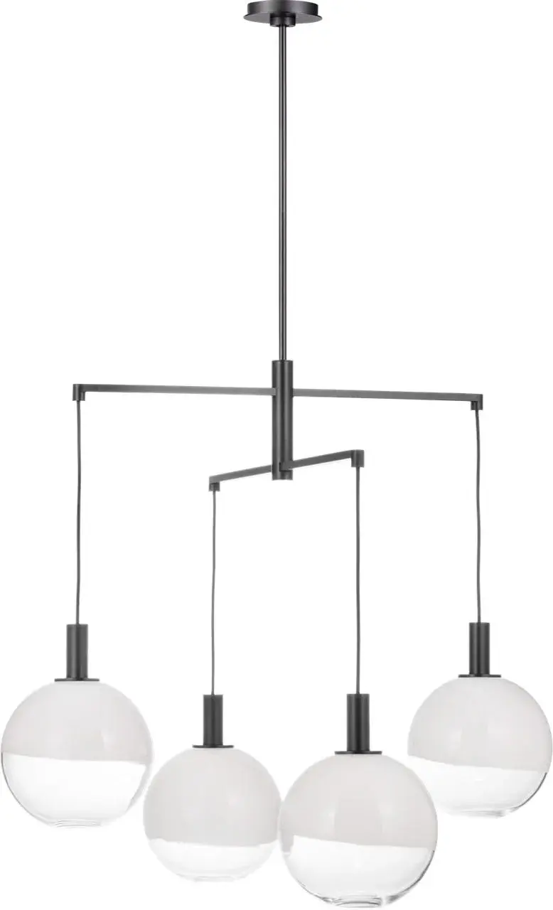 Torian Large Chandelier in Aged Iron - Image 2